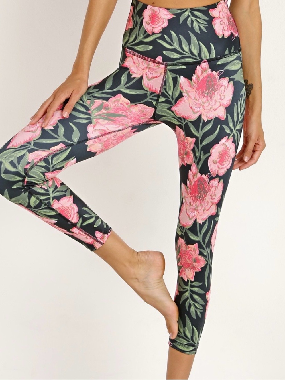 Beyond yoga Lux high rise leggings Protea Vine